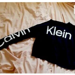 Calvin Klein Women Black Long Sleeve T-Shirt